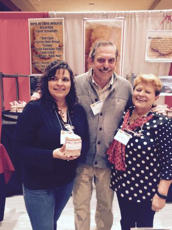 Image of Celina and Mona of Celina's Biscochitos with Dr Fedio