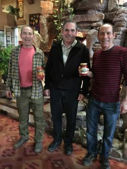 Image of Jim And John Thomas of El Pinto Foods with Willis Fedio