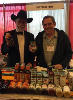 Image of Jim Hawman (The Truck Farm) with Willis Fedio
