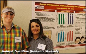 Image of animal nutrition graduate students