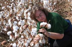 Image of Jane Pierce with Cotton