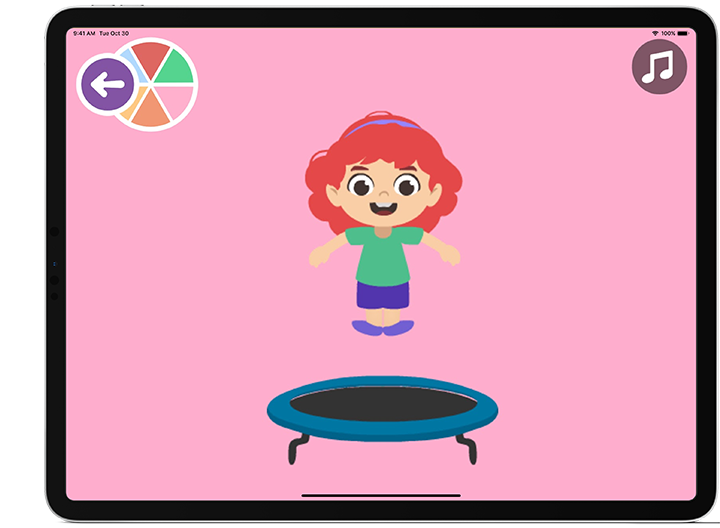 Spin0n-Move - girl character jumping