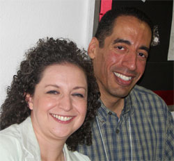 Image of BPCS instructors Rebecca Lopez-Garcia and David Arvelo