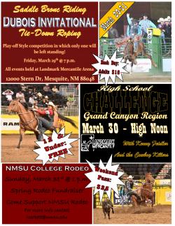 NMSU Spring Rodeo Weekend